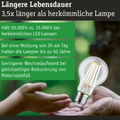 Efficient-Line Filament 230V - LED Birne 1er-Set