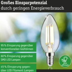 Efficient-Line Filament 230V - LED Kerze E14