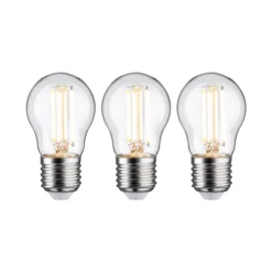 Efficient-Line Filament 230V - LED Tropfen 3er-Set 80mm