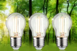 Efficient-Line Filament 230V - LED Tropfen 3er-Set 80mm