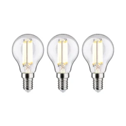 Efficient-Line Filament 230V - LED Tropfen 3er-Set 82mm