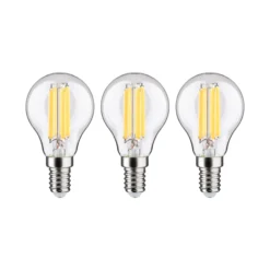 Efficient-Line Filament 230V - LED Tropfen 3er-Set 82mm