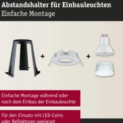 Einbauleuchten Zubehör - 10er-Set