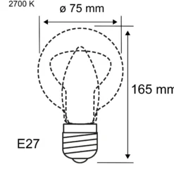 Fantastic Colors Edition LED Birne - Fantastic Colors Edition LED Birne E27 230V 470lm 5W 2700K dimmbar Dichroic