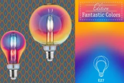 Fantastic Colors Edition LED Globe - Fantastic Colors Edition LED Globe E27 230V 470lm 5W 2700K dimmbar Dichroic