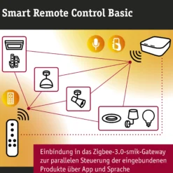 Fernbedienung Smart Home Zigbee 3.0 - Fernbedienung Smart Home Zigbee 3.0 Weiß