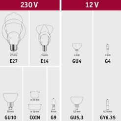 Filament 230V - LED Birne E27