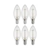 Filament 230V - LED Kerze E14 6er-Set