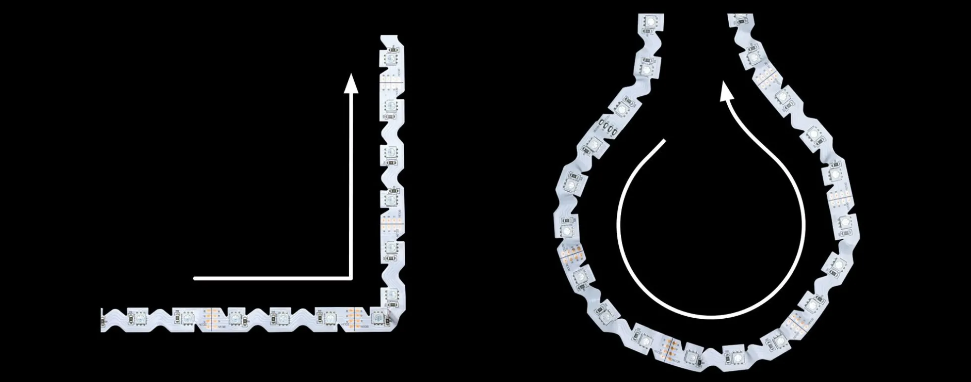 FlexLED LED Strip 3D - FlexLED LED Strip 3D 5m 26W 42 LEDs/m RGB 36VA