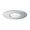 House Außeneinbauleuchte - House Außeneinbauleuchte IP44 rund 95mm 3000K 4,4W 410lm 230V Silber Metall/Acryl