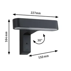 House LED Außenwandleuchte - Ito Horizontale Ausrichtung