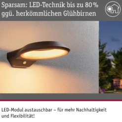 LED Außenwandleuchte - Anela