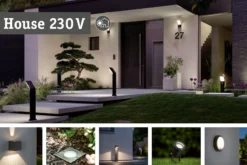LED Außenwandleuchte - Capea insektenfreundlich