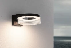 LED Außenwandleuchte - Capera Dämmerungsgesteuerter Bewegungsmelder (IR)