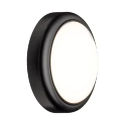 LED Außenwandleuchte - LED Außenwandleuchte IP44 180mm 3000K 15W 1050lm 230V Grau Kunststoff