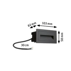 LED Außenwandleuchte - Long