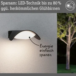 LED Außenwandleuchte - Mesana