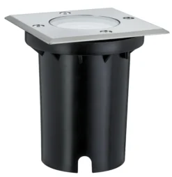 LED Bodeneinbauleuchte - LED Bodeneinbauleuchte IP67 eckig 108x124mm 3000K 3,5W 230lm 230V Edelstahl Metall
