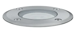 LED Bodeneinbauleuchte - LED Bodeneinbauleuchte IP67 rund 108mm 3000K 3,5W 230lm 230V Edelstahl Metall