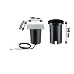 LED Bodeneinbauleuchte Smart Home Zigbee 3.0 - Floor