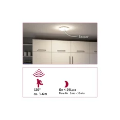 LED Deckenleuchte - Leonis II Dämmerungsgesteuerter Bewegungsmelder (HF)