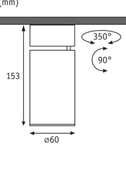 LED Deckenleuchte 3-Step-Dim - Turnal