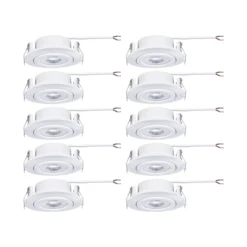 LED Einbauleuchte - 10er-Set schwenkbar