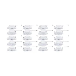 LED Einbauleuchte - 20er-Set schwenkbar