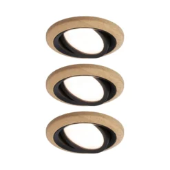 LED Einbauleuchte - Lanati 3er-Set