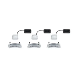 LED Einbauleuchte - Nova 3er-Set schwenkbar