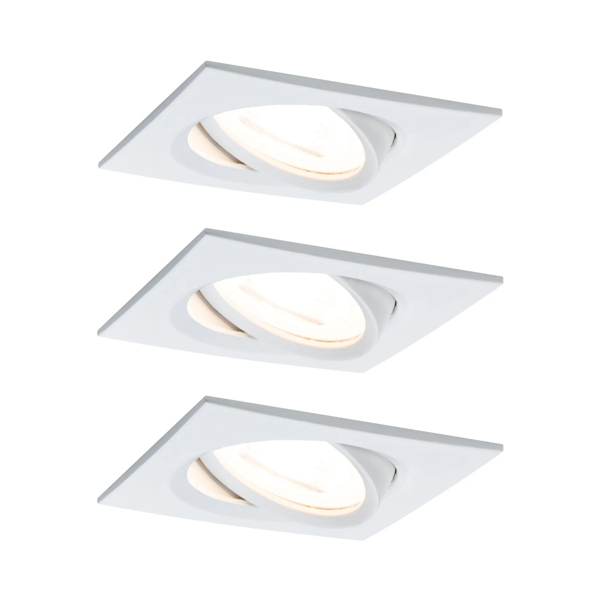 LED Einbauleuchte - Nova 3er-Set schwenkbar