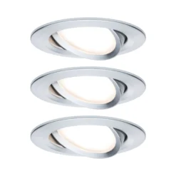 LED Einbauleuchte - Nova 3er-Set schwenkbar