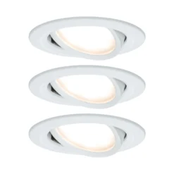 LED Einbauleuchte - Nova 3er-Set schwenkbar