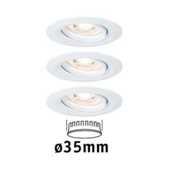 LED Einbauleuchte - Nova Mini Basisset schwenkbar
