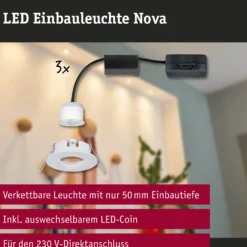 LED Einbauleuchte - Nova Mini Basisset starr