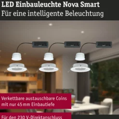 LED Einbauleuchte Smart Home Zigbee 3.0 - Nova