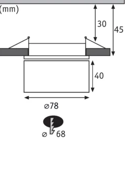 LED Einbauleuchte - Spircle
