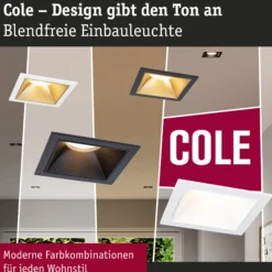 LED Einbauleuchte 3-Step-Dim - Cole 3er-Set