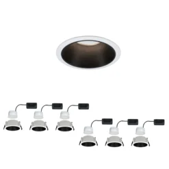 LED Einbauleuchte 3-Step-Dim - Cole 6er-Set