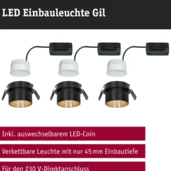LED Einbauleuchte 3-Step-Dim - Gil Basisset