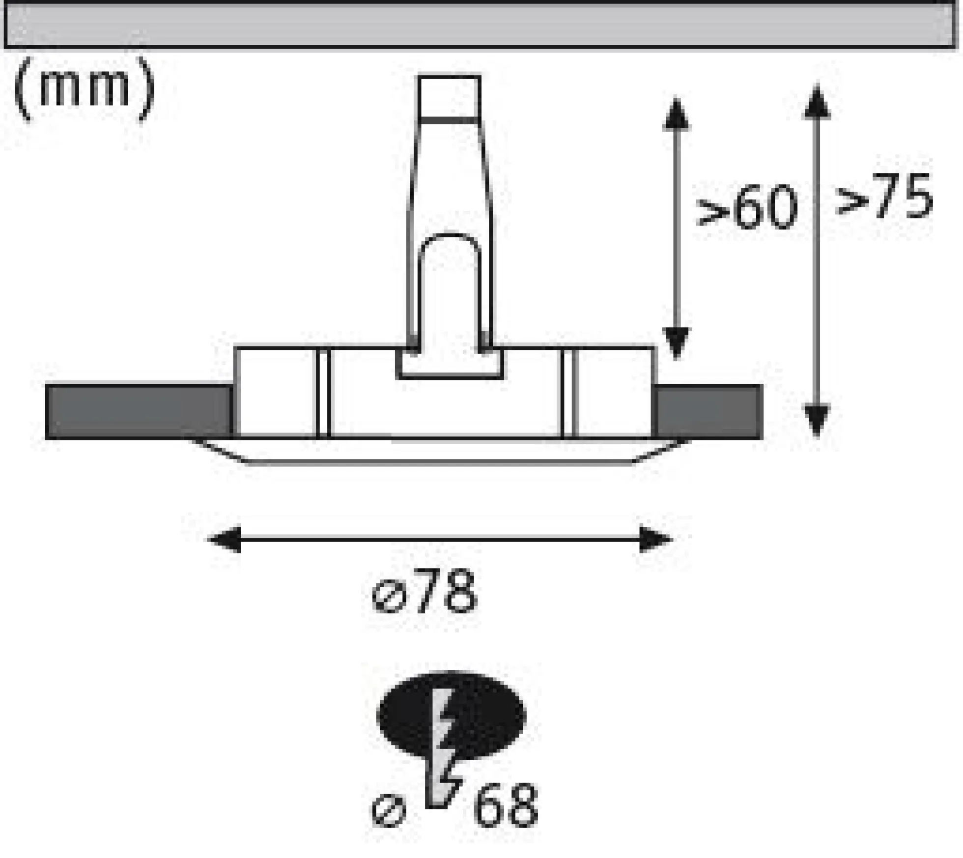 LED Einbauleuchte 3-Step-Dim - Nova Basisset starr