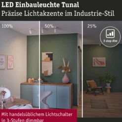 LED Einbauleuchte 3-Step-Dim - Turnal