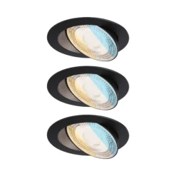 LED Einbauleuchte White Select - Aumus 3er-Set