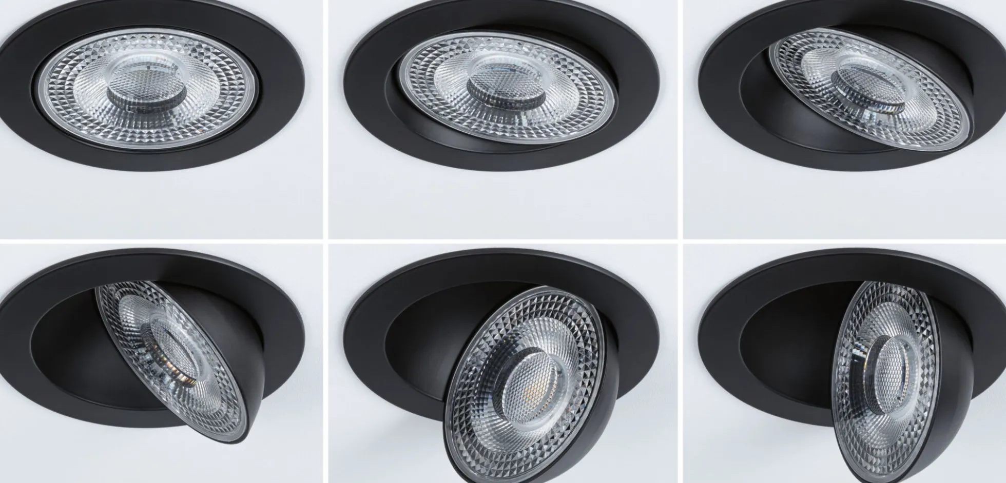 LED Einbauleuchte White Select - Aumus 3er-Set