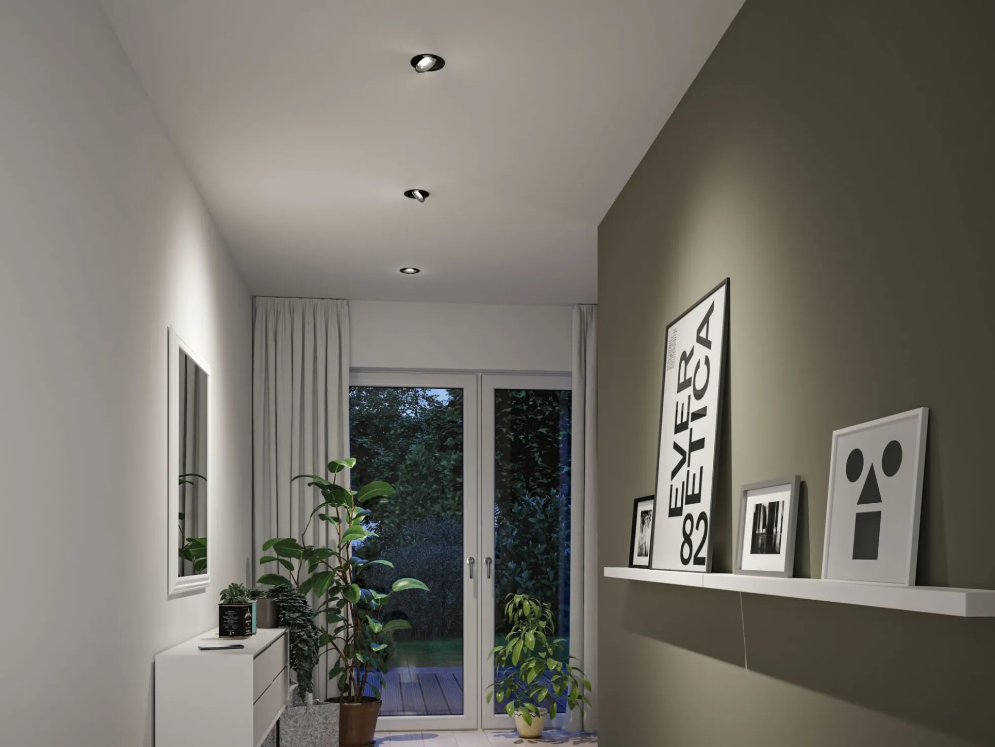 LED Einbauleuchte White Select - Aumus 3er-Set