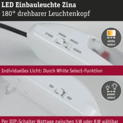 LED Einbauleuchte - Zina