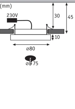 LED Einbaupanel - Areo