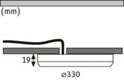 LED Einbaupanel - 2in1 Cover-it