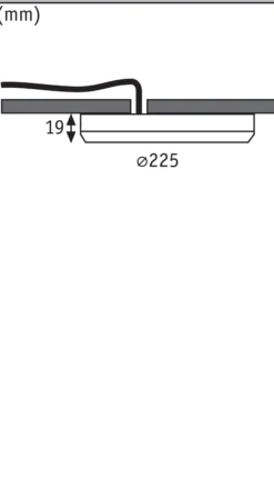 LED Einbaupanel - 2in1 Cover-it