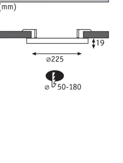 LED Einbaupanel - 2in1 Cover-it